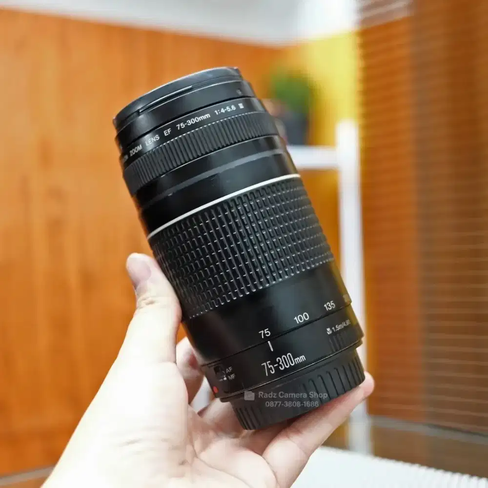 Canon EF 75-300mm III USM Fungsi Normal