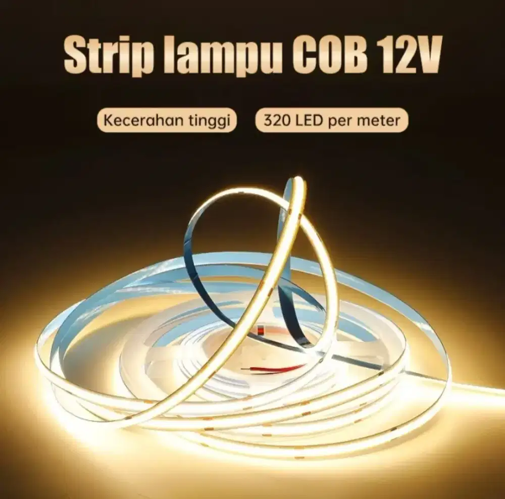 Lampu Led Strip COB 12V 5M