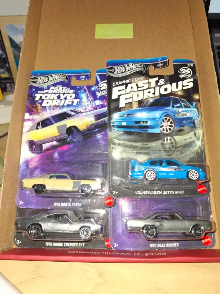 Hotweels silver series 25th