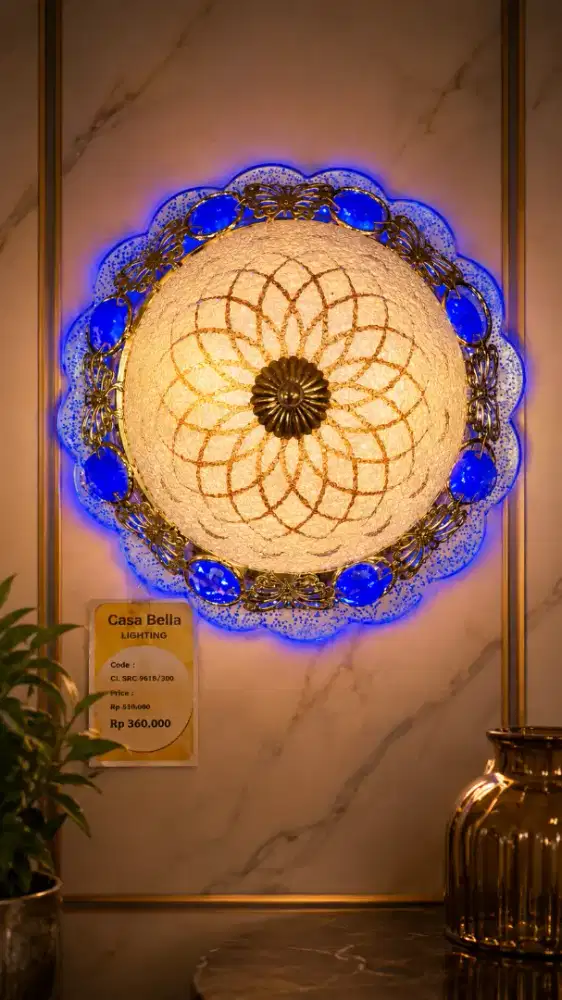 Lampu plafon 5 mode lampu