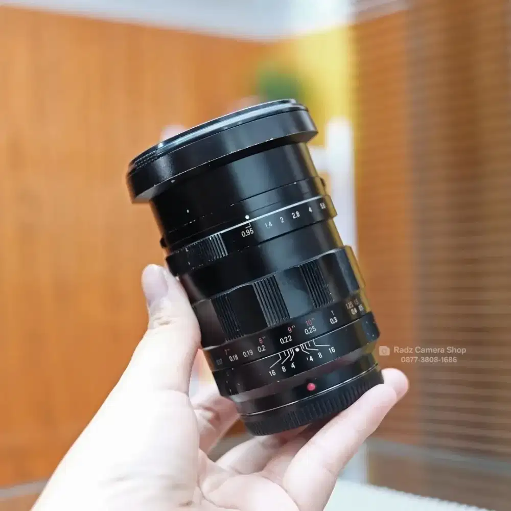 Voigtlander Nokton 17.5mm F0.95 for MFT