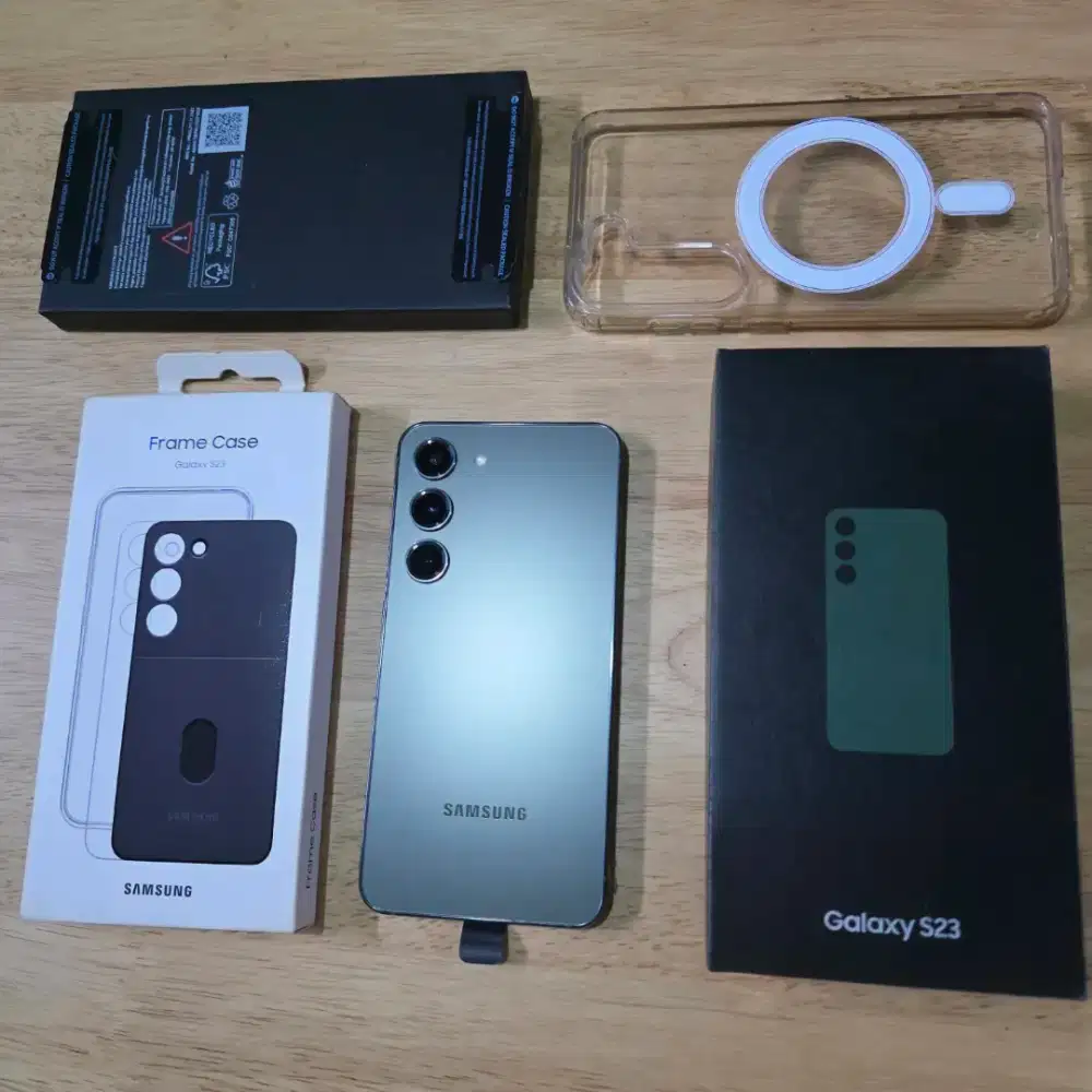 Samsung Galaxy S23 8/256GB Green Like New Fullset Resmi