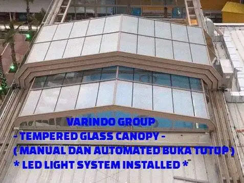 Pasang Canopy Kaca Otomatis