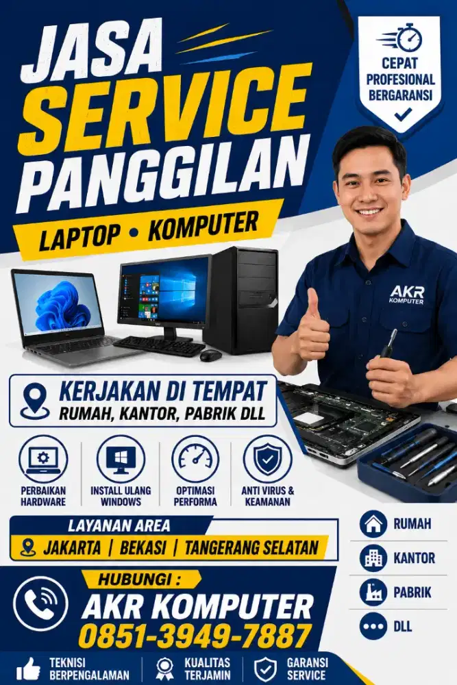 JASA SERVICE LAPTOP & KOMPUTER