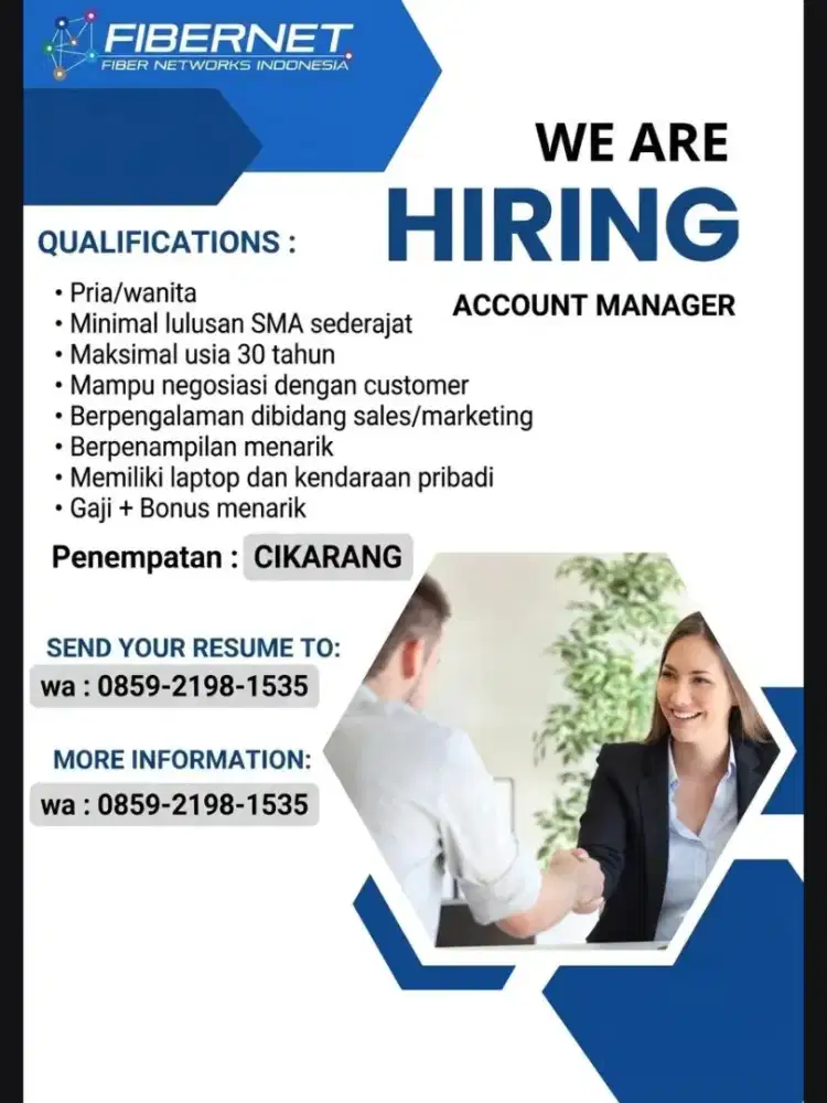 ACCOUNT MANAGER ISP CORPORATE
