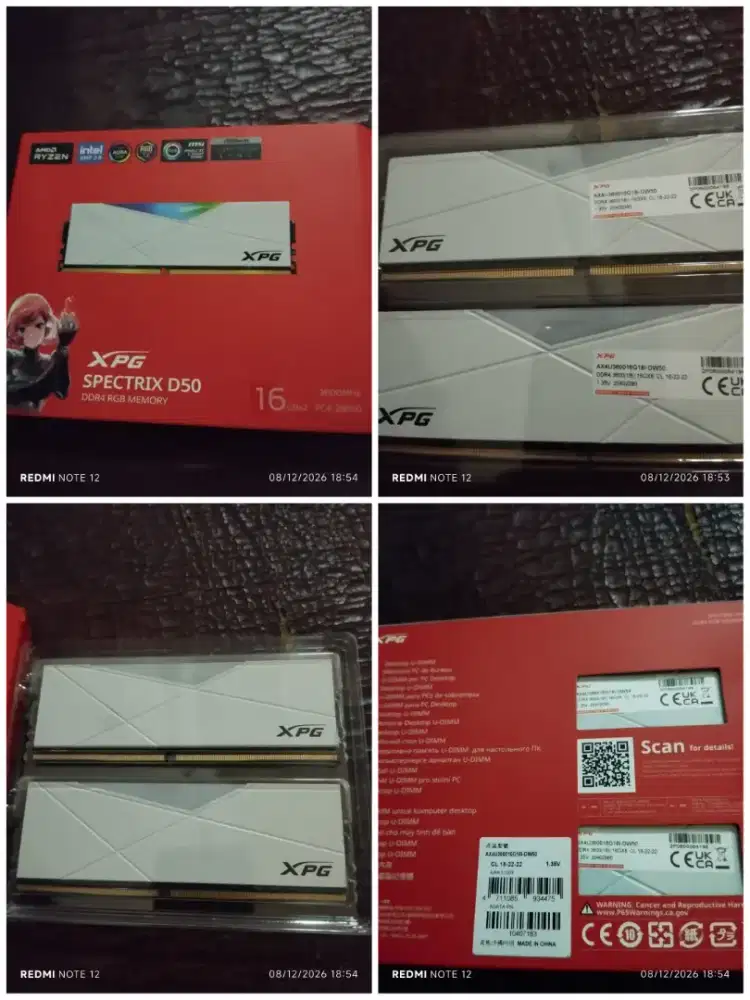 ADATA XPG ddr4 32gb (16gb x 2 )