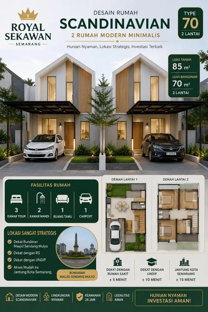 Ready 2unit pesan bangun di sendang mulyo