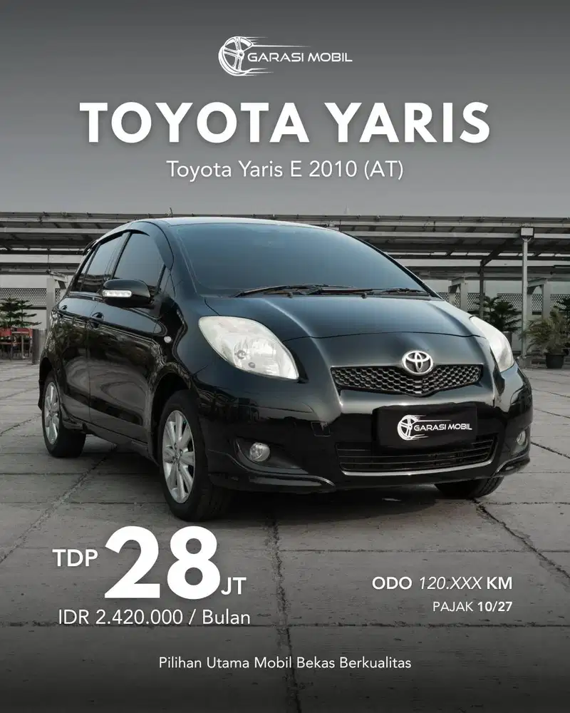 Toyota Yaris E 2010 (AT)