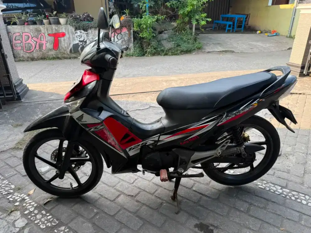 Supra 125 THN 2013 one heart karburator plat AB Wonosari