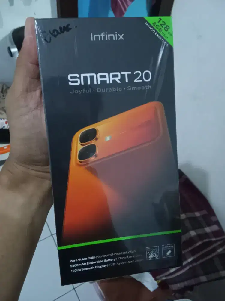 Smart 20, Ram 4+4 = 8/128, baru 3 hari pmakaian, nego bensin