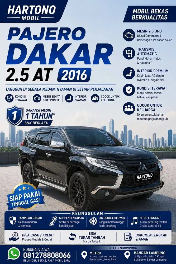 DAKAR 2.5 AT 2016