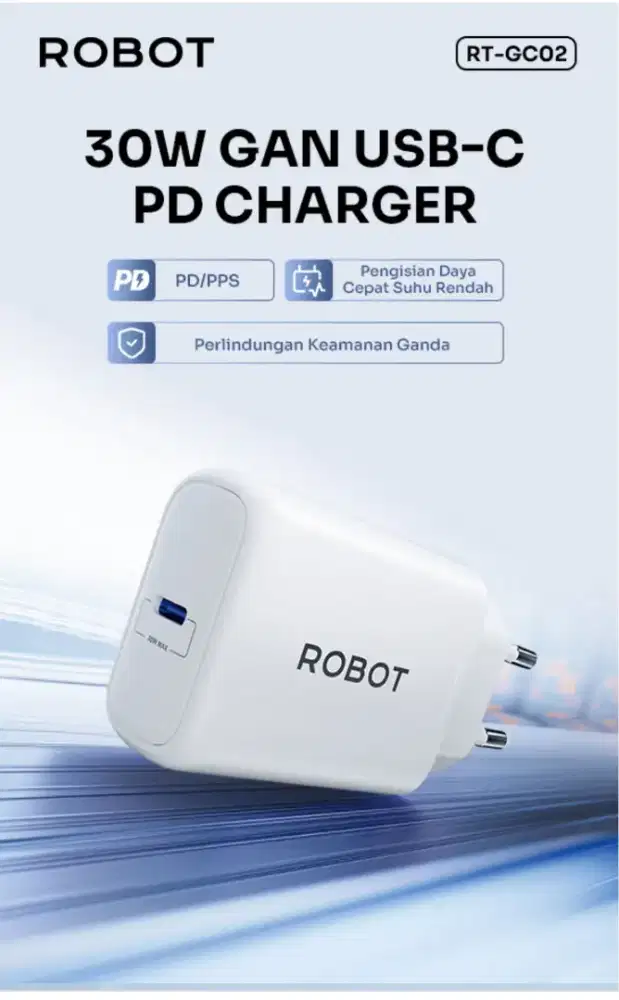 charger robot adaptor only 30watt