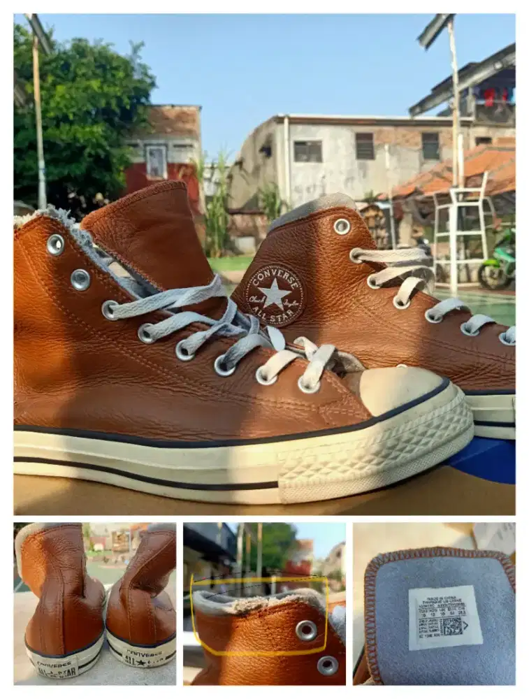 Converse Chuck Taylor leather size 44