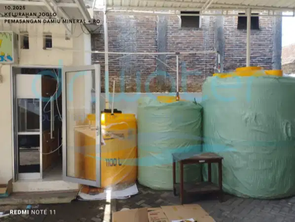 Paket Pasang Depot Air Minum Isi Ulang Lengkap Mesin