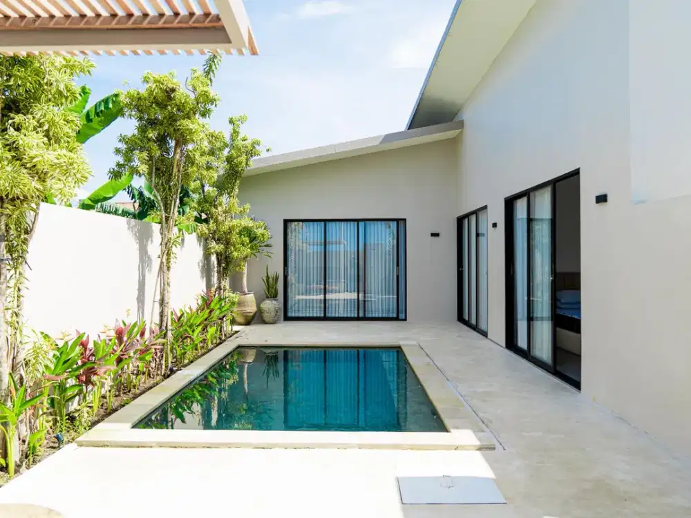 ID:H-50 Disewakan Leasehold Villa Canggu Kuta Utara Bali
