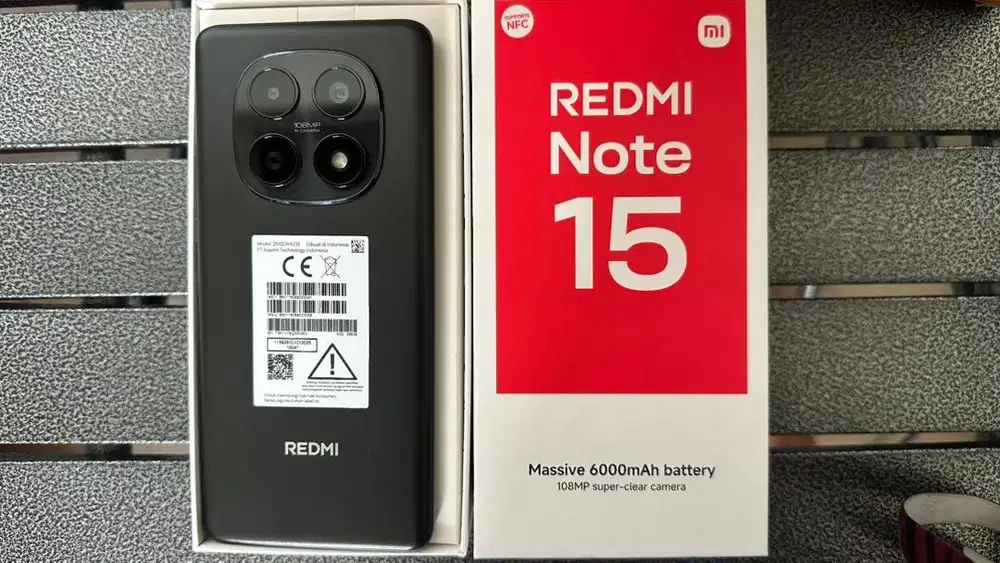 Xiaomi redmi note 15 8/256gb bekas
