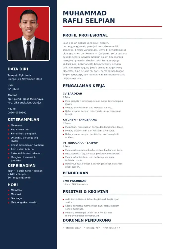 Mencari pekerjaan