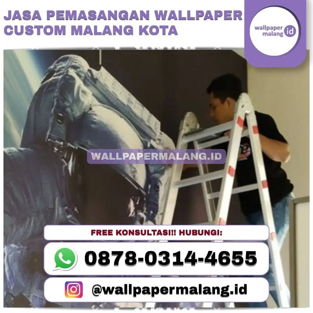JASA PEMASANGAN WALLPAPER CUSTOM MALANG KOTA