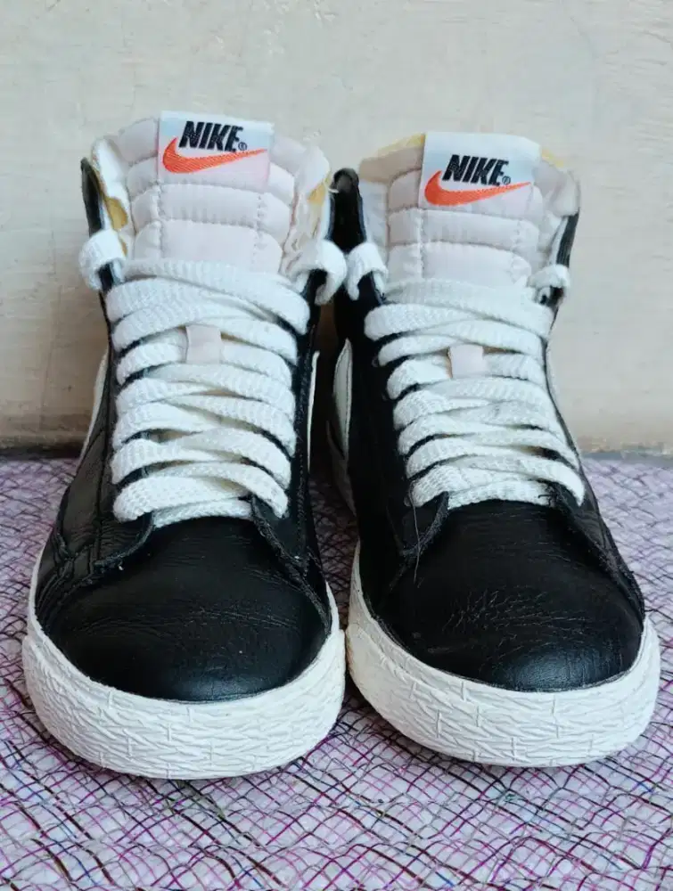Nike Womens Blazer Mid Vintage Sneaker Bahan Kulit Size 36,5