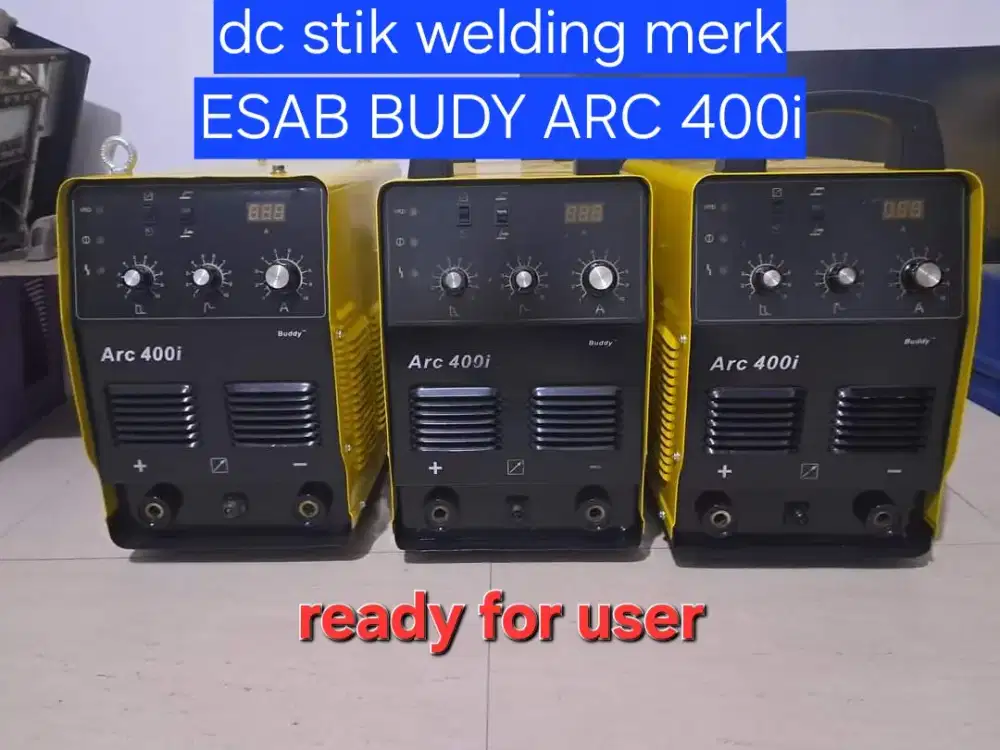 MESIN LAS ESAB BUDDY ARC 400i