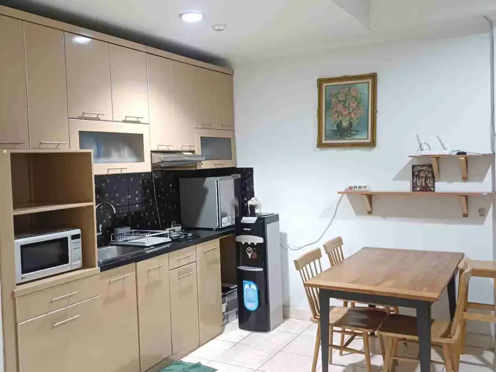 Sewakan full furnish 2kmr apartemen city home moi kelapa gading