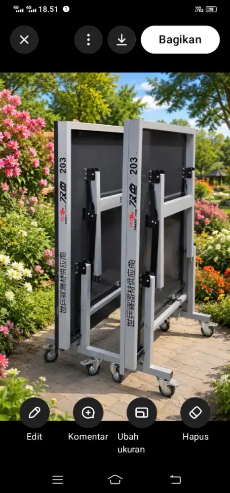Tenis meja baru