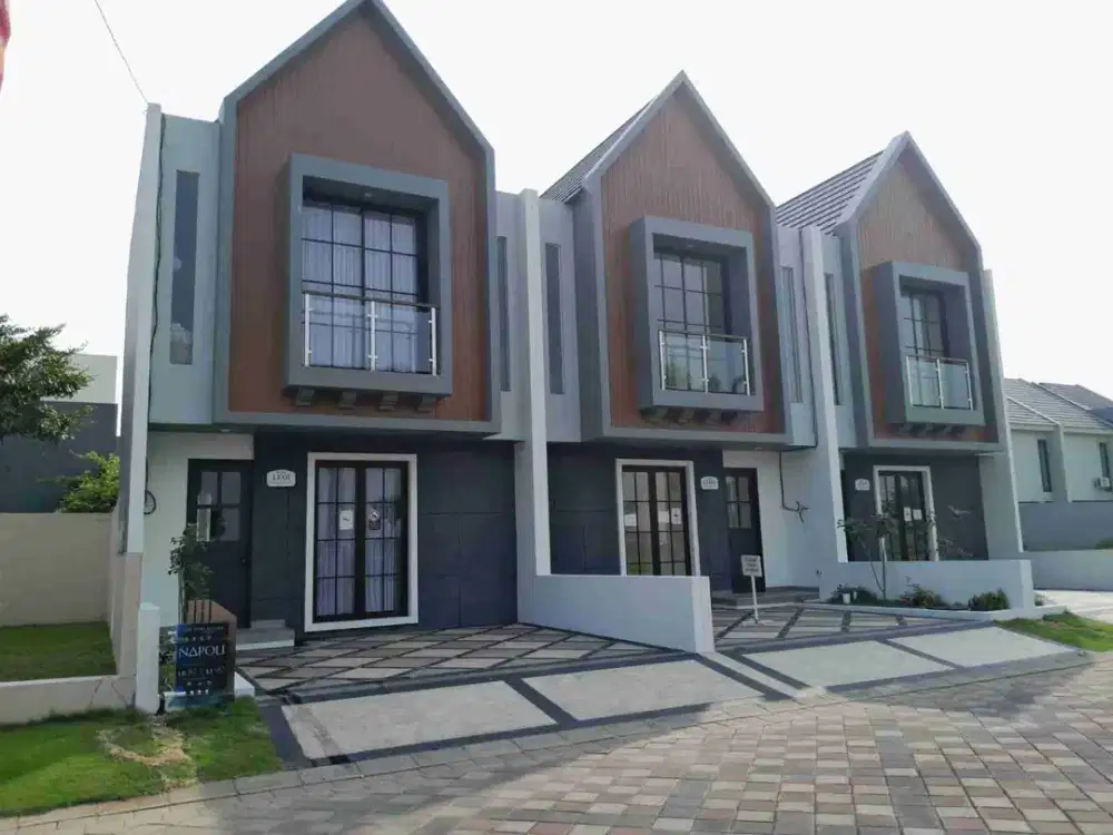 Rumah 2 lantai , kamar 3 ,  ready stock