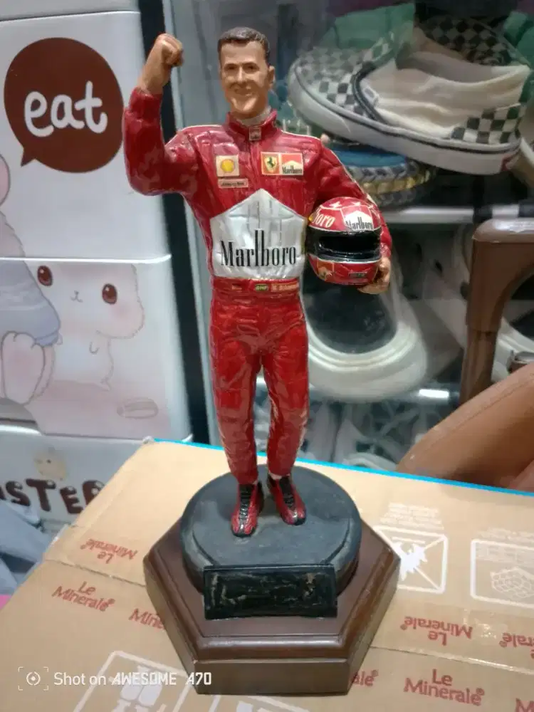 aksion figur M.shumaher vintage