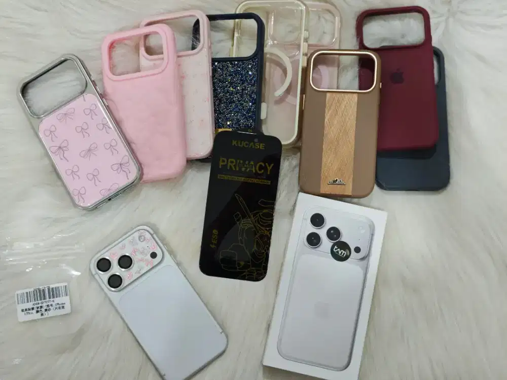 Iphone 17 pro garansi resmi 256gb pakaian bini, harga pas
