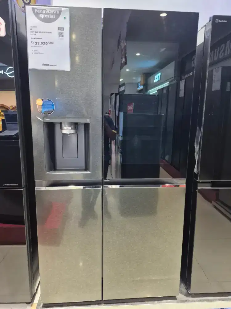 LG kulkas SBS ketok promo