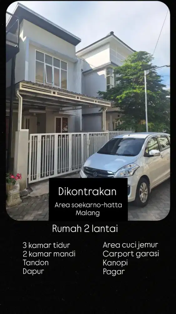 Disewakan rumah Grand Mashyur (dekat patung pesawat soekarno hatta)