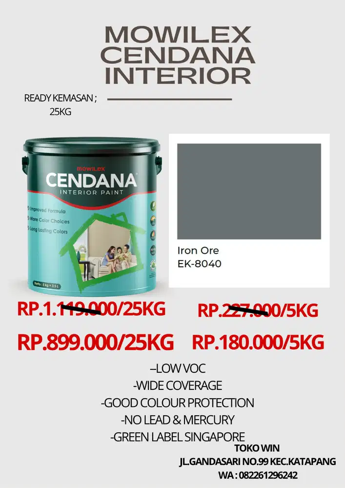 Mowilex cendana interior