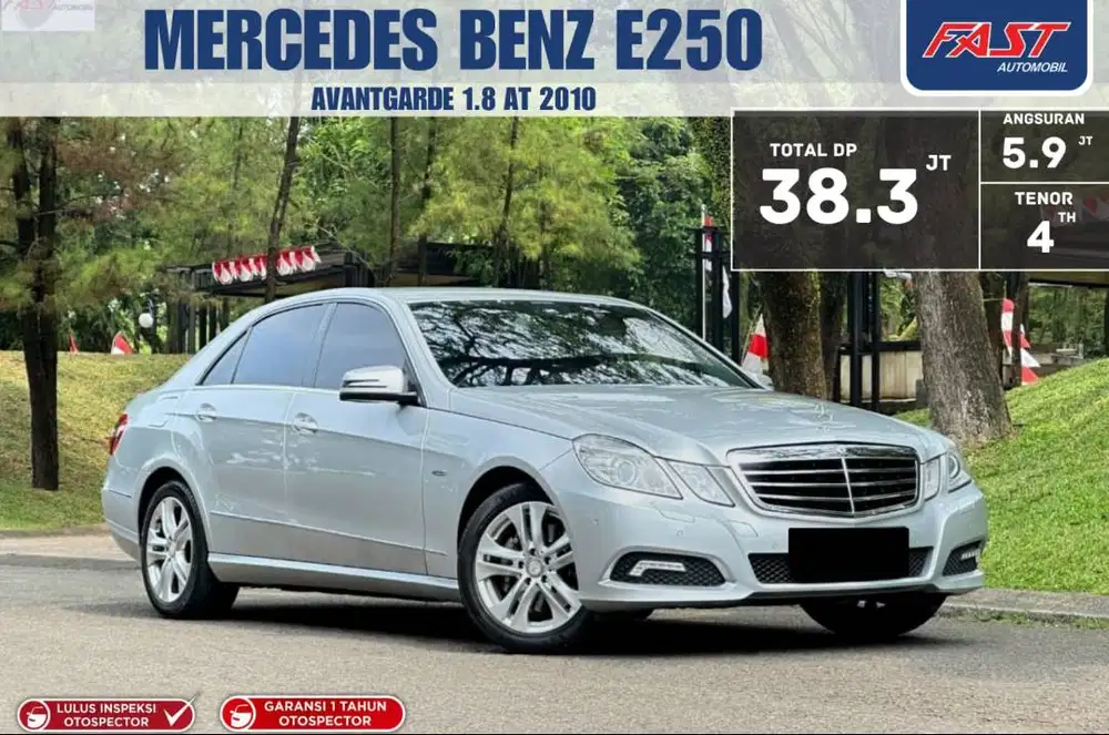 DP 38JT LOW KM PAJAK PJG MERCEDES BENZ E250 AVANTGARDE 2010 AT LOW