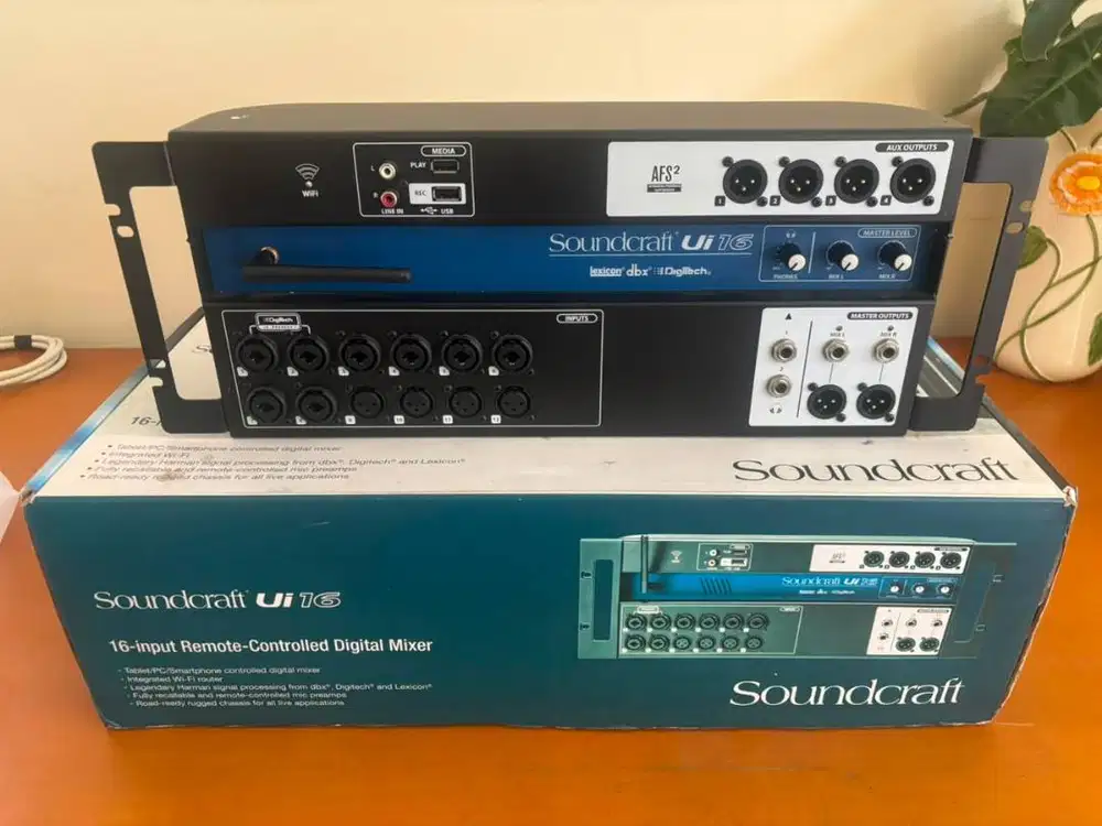 JUAL CEPAT MIXER RACK DIGITAL SOUNDCRAFT UI16