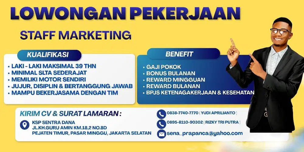LOWONGAN PEKERJAAN