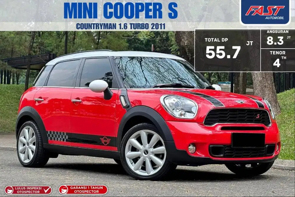 LOW KM DP 55JT MINI COOPER S COUNTRYMAN PANORAMIC 2010 SIAP PAKAI