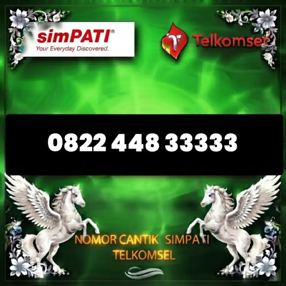 Nomor cantik simpati Telkomsel super