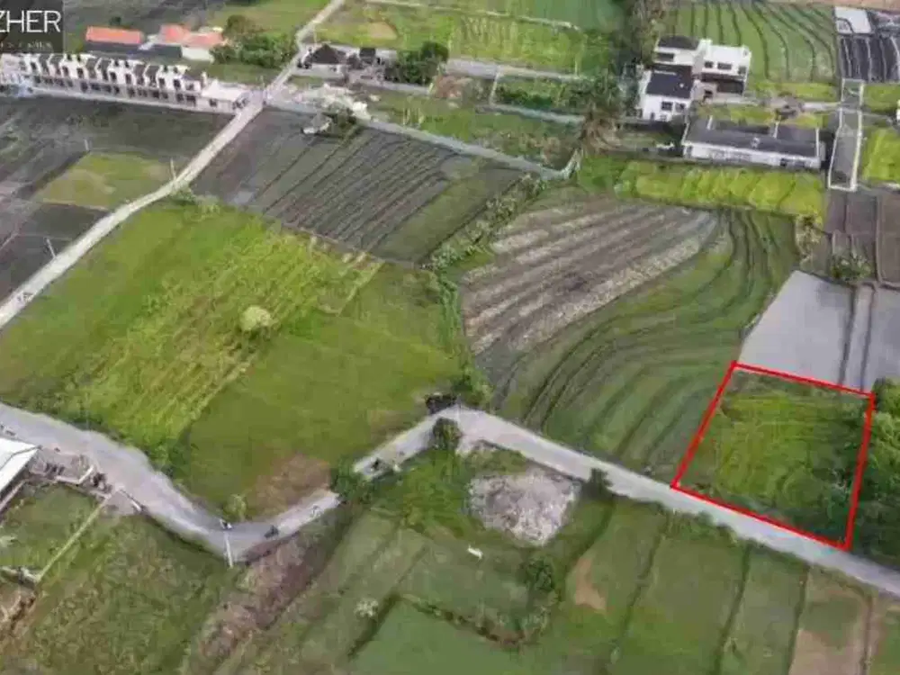 TANAH PREMIUM VIEW SAWAH PANTAI NYANYI - Thumbnail 3