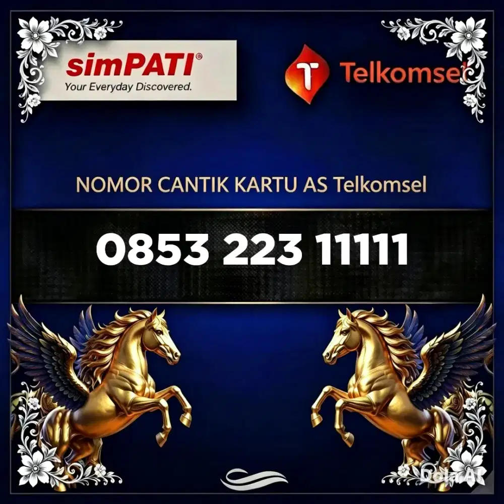Nomor cantik Telkomsel kartu as