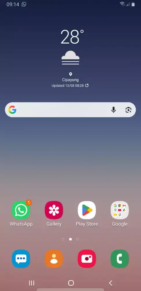 Samsung A8+ kena lcd