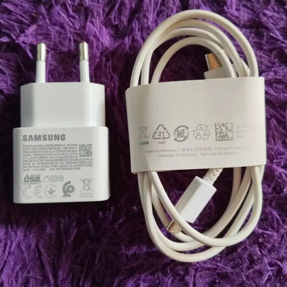 CHARGER ORIGINAL SAMSUNG 25 WATT SLIM