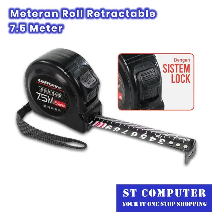 Meteran Roll Retractable 7.5 Meter