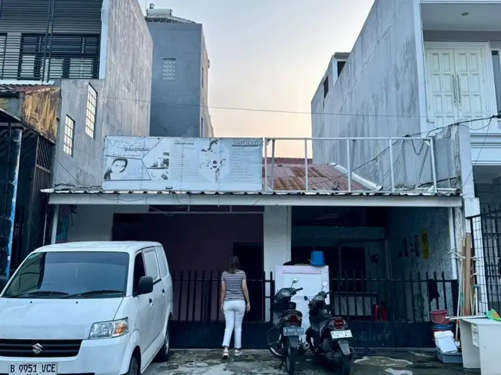 Rumah 1 Lantai di Percetakan Negara Jakarta Pusat. SHM, Potensi Bangun Kostan