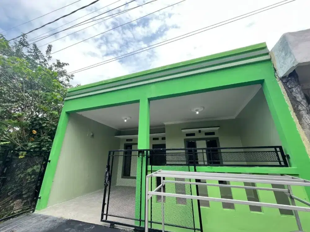 JUAL RUMAH MURAH FULL BANGUNAN BARU DI KOMPLEK KOTA SERANG BARU, CIBARUSAH