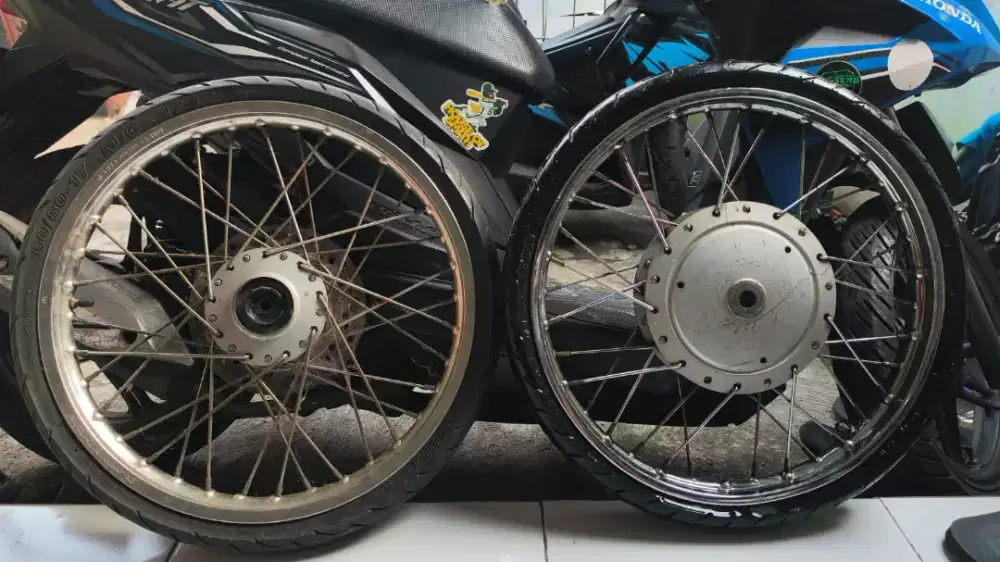 velg 17 mio plus ban dalam dan luar