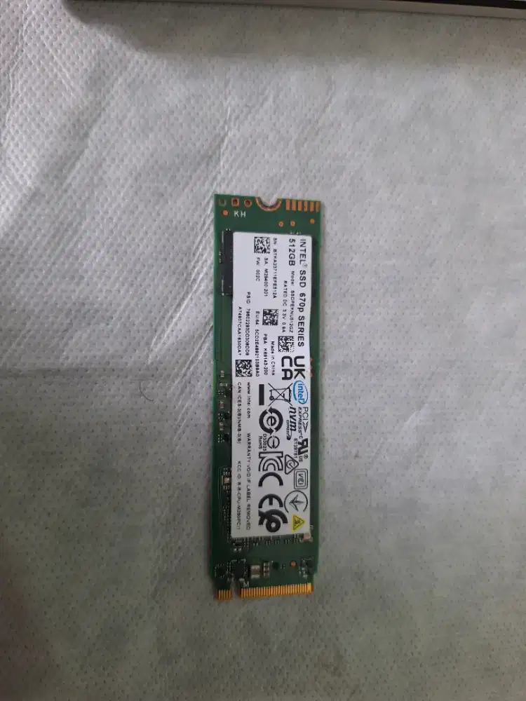 Bismillah di jual ssd nvme 512gb kondisi ok tes ok sentinel 100%/95%