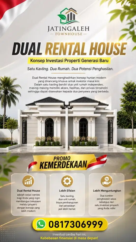 Rumah jatingaleh 425jt dapat 2 unit rumah