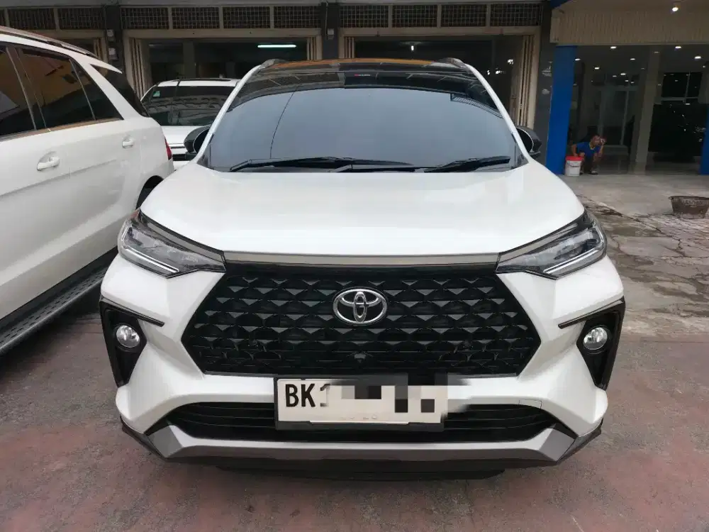 Odo 30rb‼️Toyota Avanza Veloz Q CVT 2021 putih 2022