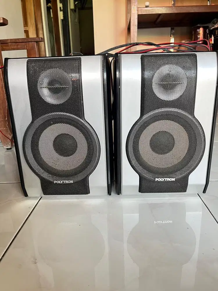 Speaker Pasif mini compo polytron xcel hifi