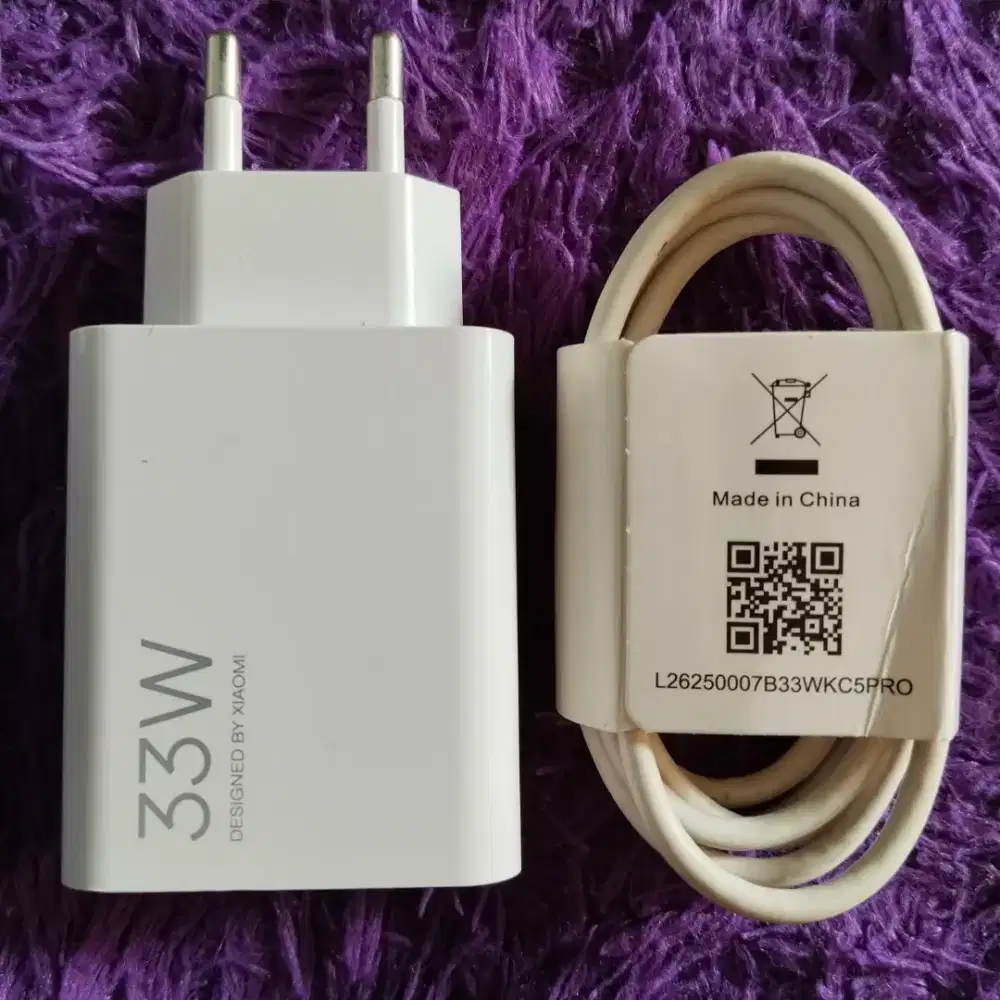 CHARGER ORIGINAL XIOMI 33 WATT